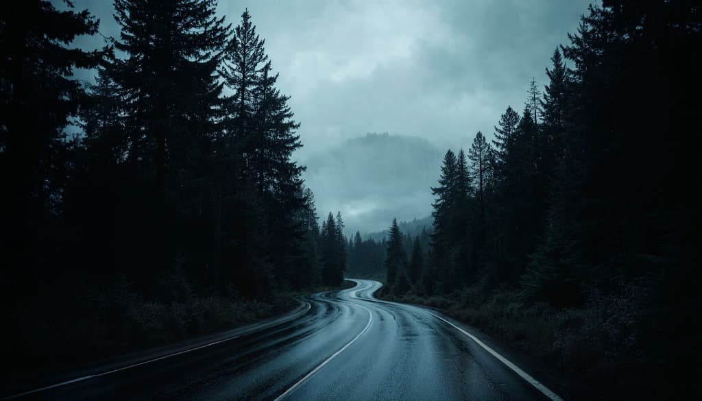 Misty Forest Road